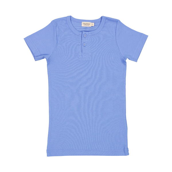 marmar copenhagen henley ss tshirt cornflower