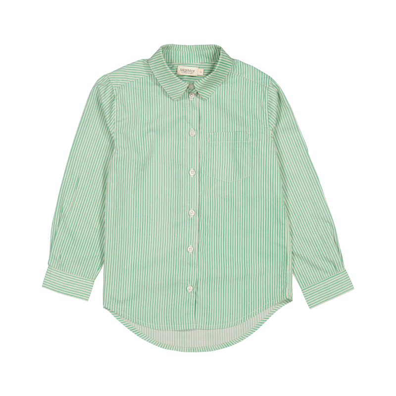 marmar copenhagen tommy shirt mint leaf stripe