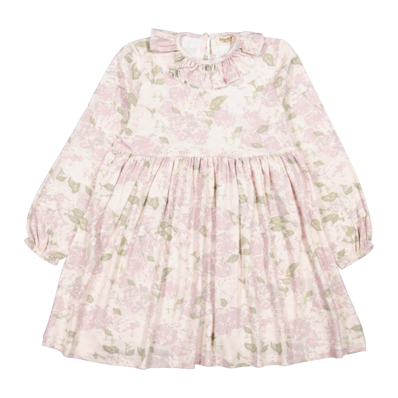 marmar copenhagen diora frill dress little hydrangea