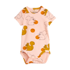 mini rodini squirrels aop ss baby body pink