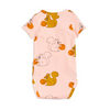 mini rodini squirrels aop ss baby body pink