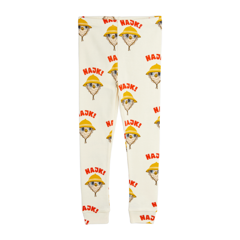 mini rodini hike aop leggings off white