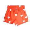 mini rodini hearts wct shorts red