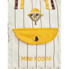 mini rodini owl emblem mini backpack off white