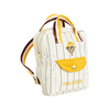 mini rodini owl emblem mini backpack off white