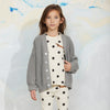 mini rodini dots aop dog flared trousers off-white