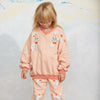 mini rodini rabbits sweatshirt pink