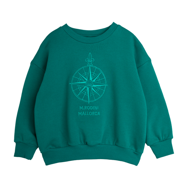 Mini Rodini Society Emb Collar Sweatshirt