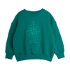 mini rodini compass emb sweatshirt green