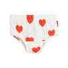 mini rodini hearts aop baby bloomer red