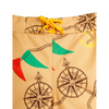 mini rodini nautical aop swim shorts beige