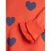 mini rodini hearts aop sweatshirt red