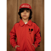 mini rodini tracksuit wct jacket red