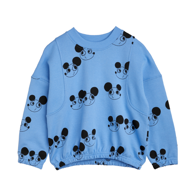 mini rodini ritzratz aop sweatshirt blue