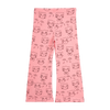 mini rodini cathletes aop flared trousers pink