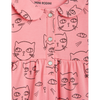 mini rodini cathletes aop baby jumpsuit pink