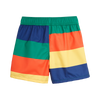 mini rodini stripe woven swim shorts multi