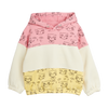 mini rodini cathletes aop hoodie pink