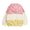 mini rodini cathletes aop hoodie pink