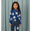 mini rodini x wrangler peace dove flared jeans denim