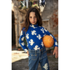 mini rodini x wrangler peace dove flared jeans denim