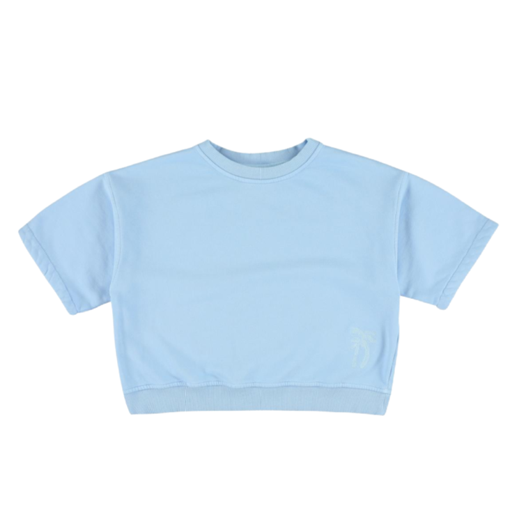 morley union short sleeve sweatshirt azur