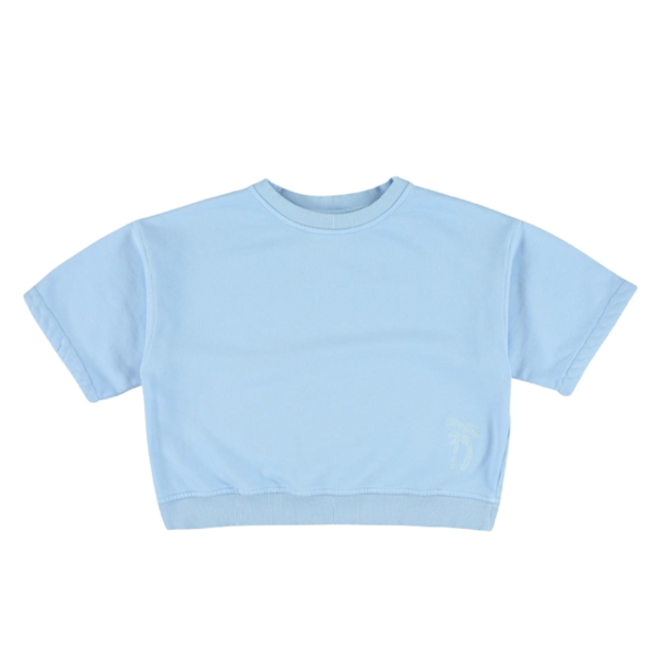 morley union short sleeve sweatshirt azur