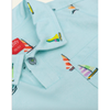 oilily timothy polo t-shirt light blue