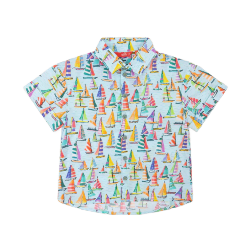 oilily bikkel shirt sailaway/starlight blue