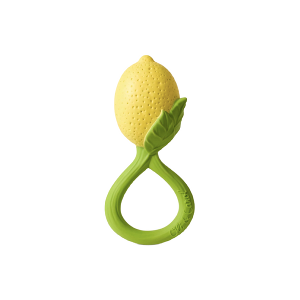 oli & carol lemon rattle toy