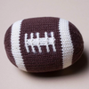 estella nyc football baby rattle