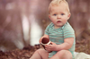 estella nyc football baby rattle