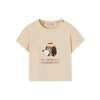 the animals observatory rooster baby t-shirt beige billy