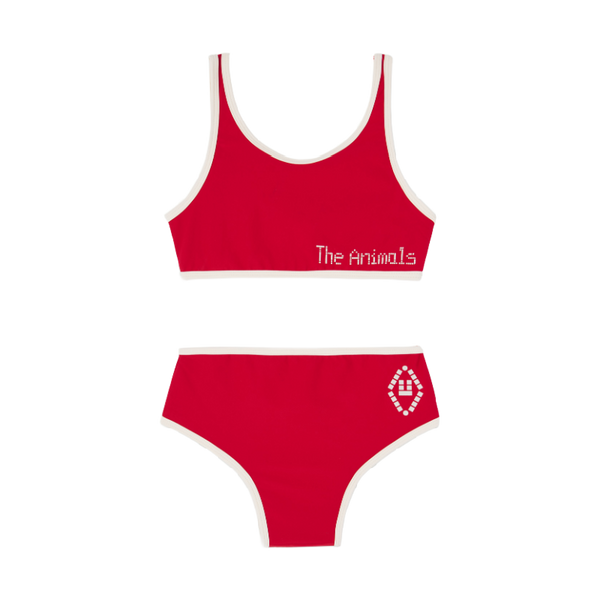 the animals observatory triton swimsuit red