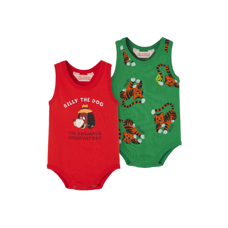 the animals observatory turtle baby body pack red billy