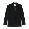 the new society woman bel-air jacket nightfall black