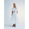 the new society woman abbott skirt off white