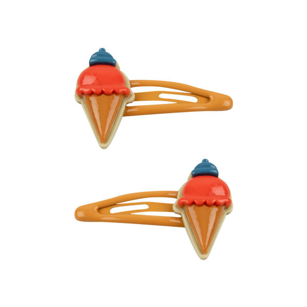 tinycottons ice cream hair clips set multi
