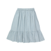 tinycottons tiny poodle long skirt blue/light cream