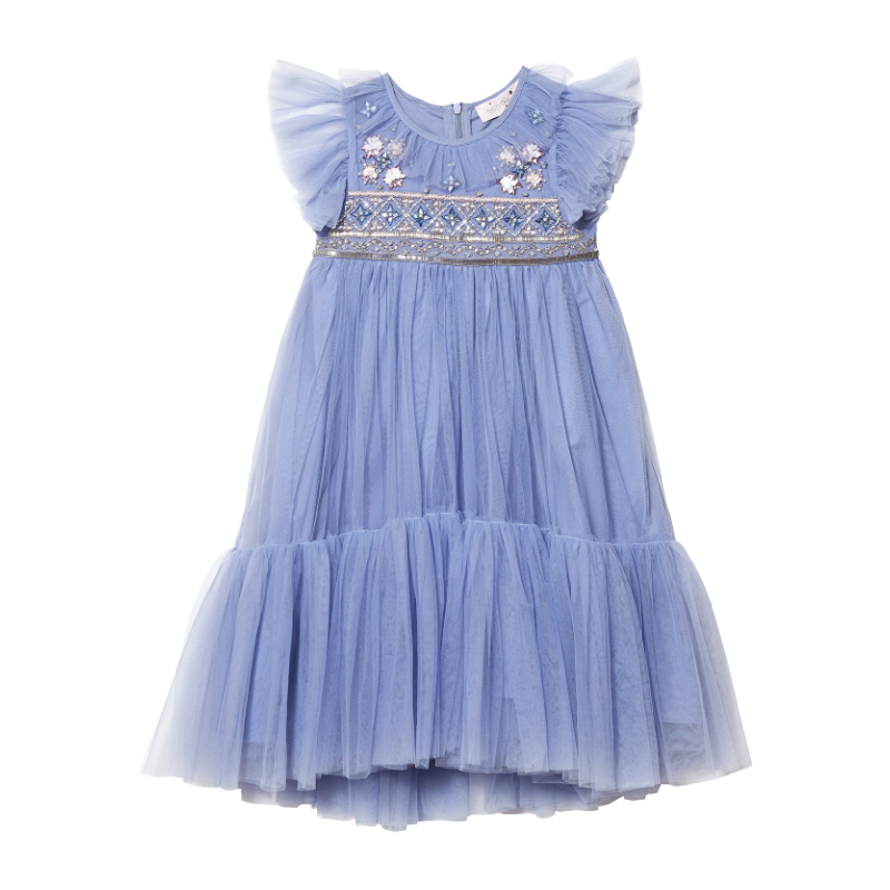 tutu du monde antoinette tulle dress plume blue