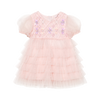 tutu du monde bebe lattice tulle dress heavenly pink