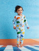 halcyon nights beep beep baby zip romper