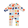 halcyon nights orchard baby zip romper