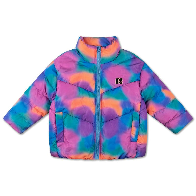 repose ams puffer coat blur