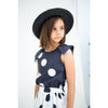 motoreta new kids spring summer collection. carmen girls top in polka dots. fast free shipping from kodomo boston.