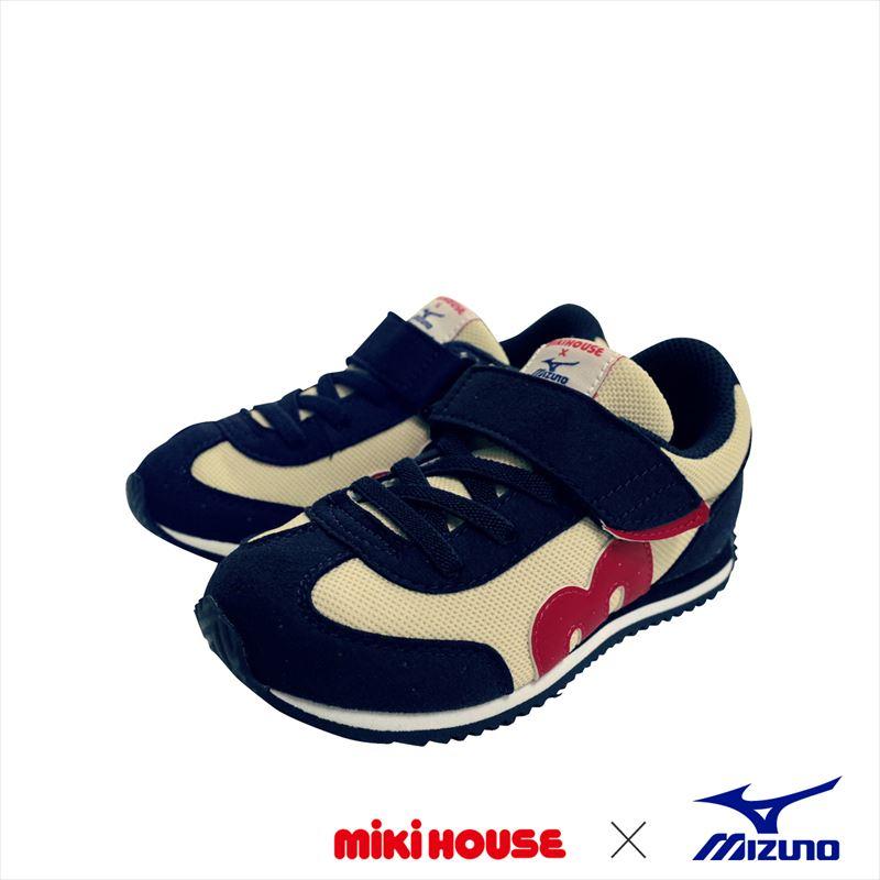 miki house & mizuno shoes navy