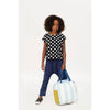 motoreta aguadulce t-shirt black & white dots - kodomo tops - children's clothing in boston, motoreta - bobo choses, atsuyo et akiko, belle enfant, mamma couture, moi, my little cozmo, nico nico