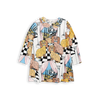 mini rodini oh la la dashing dogs dress - kodomo