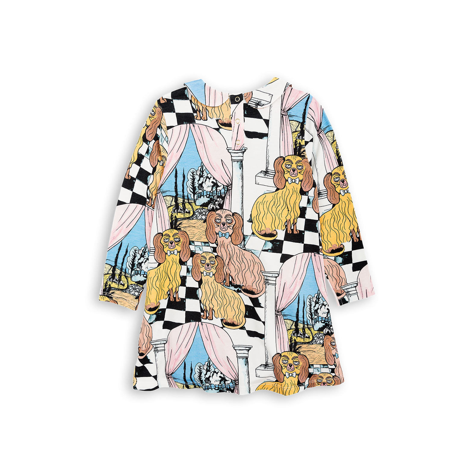 mini rodini oh la la dashing dogs dress kodomo