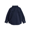 mini rodini cat campus woven shirt navy - kodomo tops - children's clothing in boston, Mini rodini - bobo choses, atsuyo et akiko, belle enfant, mamma couture, moi, my little cozmo, nico nico